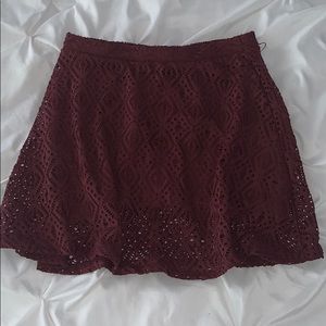 Maroon Aeropostale Skirt